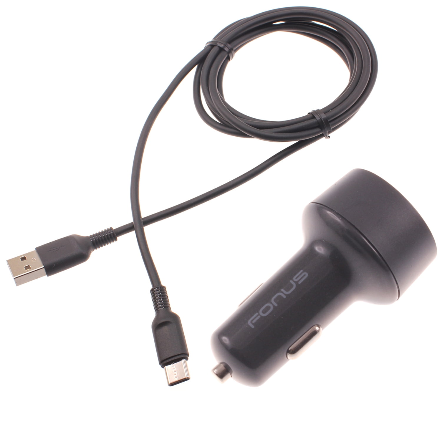 36W Quick Car Charger for Nokia G400 5G Phone - 2-Port USB Cable Type-C PD Power Adapter DC Socket Plug-in Z3Q Compatible With Nokia G400 5G Model