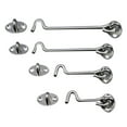 thumbnail image 2 of 4pcs 3/4/6/8 Inch Stainless Steel Cabin Hook with 16 Screws for Cabinet Door Windows, 2 of 10
