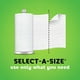 Bounty Serviettes en Papier à Rouleaux Triples Select-A-Size, Blanc, 12 ct. – image 4 sur 7
