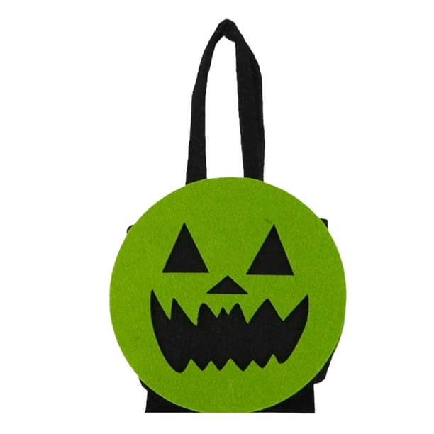 «Bolsas de caramelos de Halloween Bolsas de mano 3D de tela no tejida para fiestas infantiles Bolsas temáticas para Halloween»