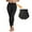 #1 Black, variant on FITVALEN Women Anti-Cellulite Seamless High Waisted Compression Slim Leggings Tummy Control Shapewear Pants