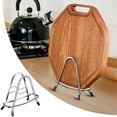 thumbnail image 2 of Stainless Steel Kitchen Cutting Board Holder Stand Organizer Rack For Pot Pan Lids Storage, 2 of 4