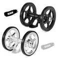 thumbnail image 2 of Lixada Aluminum Alloy Bike Double Roller Rear Wheels Replacement for Brompton Folding Bicycle Rear Mudguard, 2 of 8