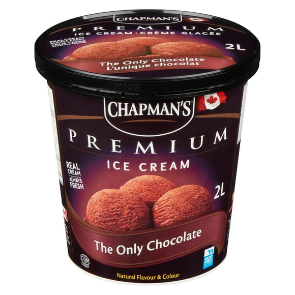 Chapman's Premium The Only Chocolate Ice Cream, 2L