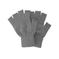 thumbnail image 2 of Unisex Half Finger Gloves Winter Warm Stretchy Knit Fingerless Gloves Touchscreen Typing Gloves, 2 of 7