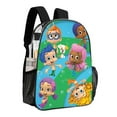thumbnail image 3 of Bubble Guppies Cartoon Clear Backpack 17 Inch Transparent Bag Laptop Daypack Large Capacity Clear Through Backpack Travel Bag, 3 of 8