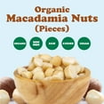 thumbnail image 5 of Organic Macadamia Nut Halves and Pieces, 8 Pounds — Non-GMO, Kosher, Raw, Vegan — by Food to Live, 5 of 9