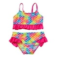 thumbnail image 2 of YTDSCS Kids Baby Girls Swimsuit Two Piece for Girls,Toddler Swimsuits Boyshort Set Triangle Swimwear Summer Beach Bathing Suit Sport Summer Swimwear for 2-11years Old, 2 of 9