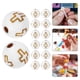 thumbnail image 2 of 500 piezas Cruz patrón cuentas pulsera collar acrílico DIY cuentas joyería Material, 2 of 6