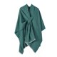 thumbnail image 1 of Chal de mujer de punto liso con abertura en la barra, ideal para combinar con un chal de invierno de poliéster., 1 of 2