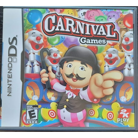 Carnival Games - Nintendo DS - Handheld Console NTSC Cartridge Only Tested Working