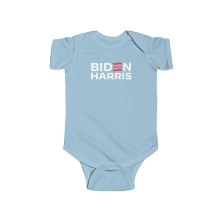 

Biden Harris 2024 Infant Fine Jersey Bodysuit (Blue Black)