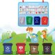thumbnail image 2 of Bebé Clasificación de Basura Montessori Aprendizaje Enseñanza Tablero Ocupado SM SunniMix Juego de mesa ocupado, 2 of 8