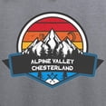 thumbnail image 3 of CafePress - Alpine Valley Ski Area Chesterland Ohio Sweatshirt - Crew Neck Sweatshirt, 3 of 4