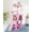 Pink-40.7", variant on Cat Tree Redblack 40.7" Indoor Cat Activity Tower with Coffin Bed