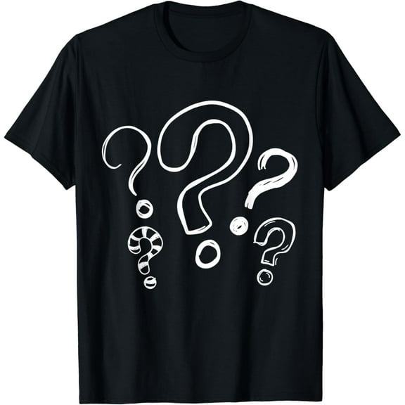Question Mark Halloween Costume Matching Group Mens Womens T-Shirt mens t shirt，black，women，funny，misfits，men，journey