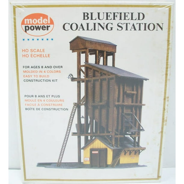 model power ho scale building kit coaling station