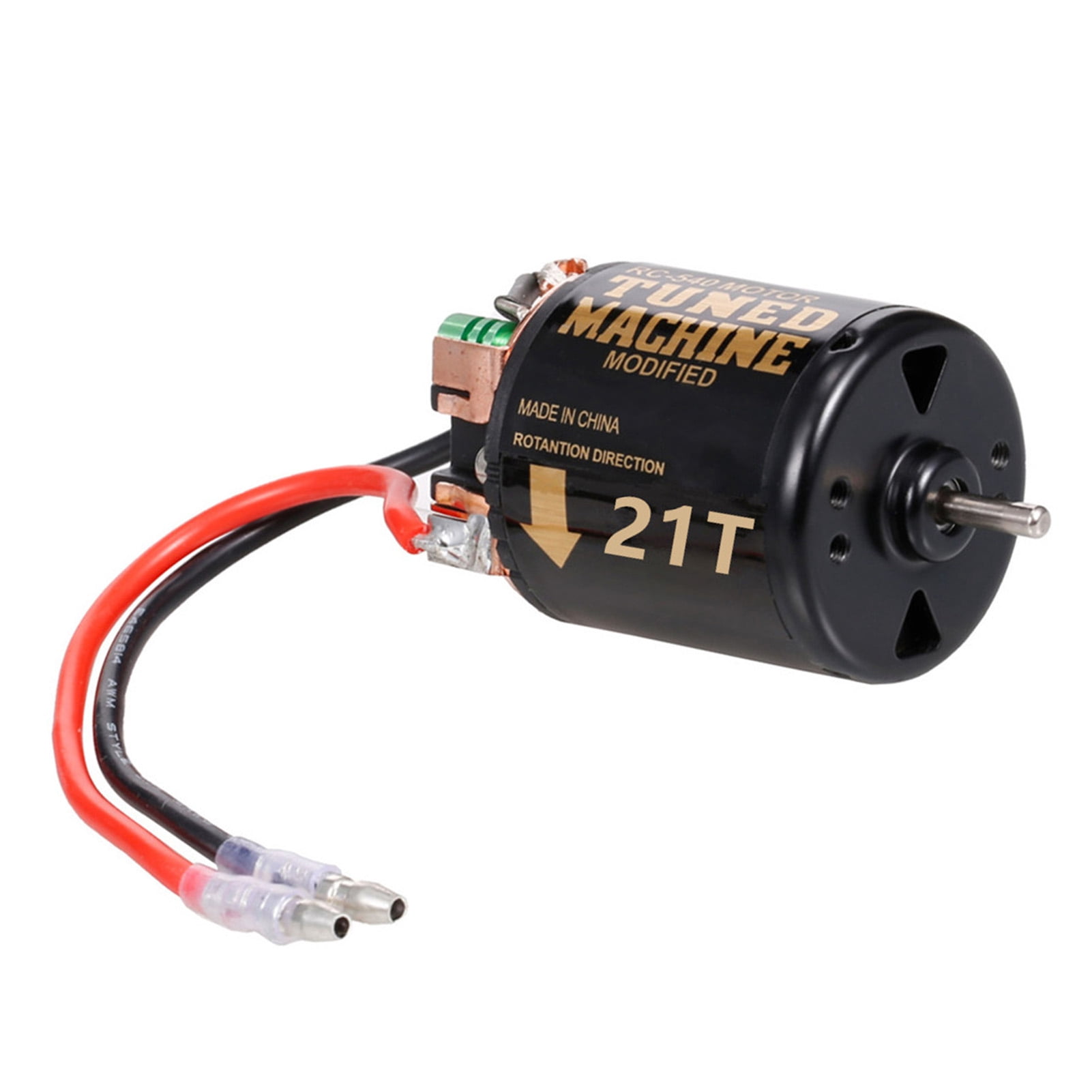 Moteur Br Ussé RC 540 21T – Pièce De Rechange Pour Axial SCX10 90046 – 1/10 Voiture Camion – 7,2-12V – 36x53mm – Durable
