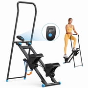 MERACH Stair Stepper for Home Compact Foldable Vertical Climber - Full-Body Workout Stepper, Home Gym Cardio Exercise Equipment