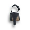 thumbnail image 4 of FLORAL Emely Women's Wide Width Evening Dress Shoes for Wedding, Prom, Dinner BLACK 11, 4 of 6