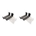 thumbnail image 1 of VONKY Versatile Wall Rack Surfboard Shelf Hook Practical Shortboards Hanger for Indoor Type1 2Set, 1 of 1