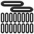 thumbnail image 5 of 20PCS Coin Slot Plastic Oval Buckle Coin Bank Slot Replacement Slotted Bracket DIY Coin Insertion for Vending Equipment and Crafts, 5 of 5