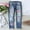 Pink 3, variant on Outfmvch Heart Jeans Floral Jeans for Women Plus Size Ripped Jeans Bootcut Jeans Butt Lifting Jeans for Women Jeans Women Drawstring Jeans Women Pink 1 L