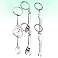 thumbnail image 3 of NUOLUX 6pcs Fathers Day Gift Keychains Mini Imitation Tools Key Holder Wrench Pendant Metal Key Rings Craft Ornaments For Car Key Bag Hanging, 3 of 6