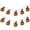 A002- Clear, variant on Halloween String Lights Indoor 2 X 2 Inch Web Shaped Led Halloween Lights 10 Piece Set for Home Bedroom Party Halloween Decorations
