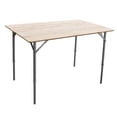 thumbnail image 1 of 39.35 X 25.5 Inch Adjustable Height Folding Bamboo Table With Carry Bag, 1 of 4