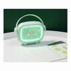 thumbnail image 3 of Small alarm clock night light children student bedroom alarm clock blue, 3 of 5
