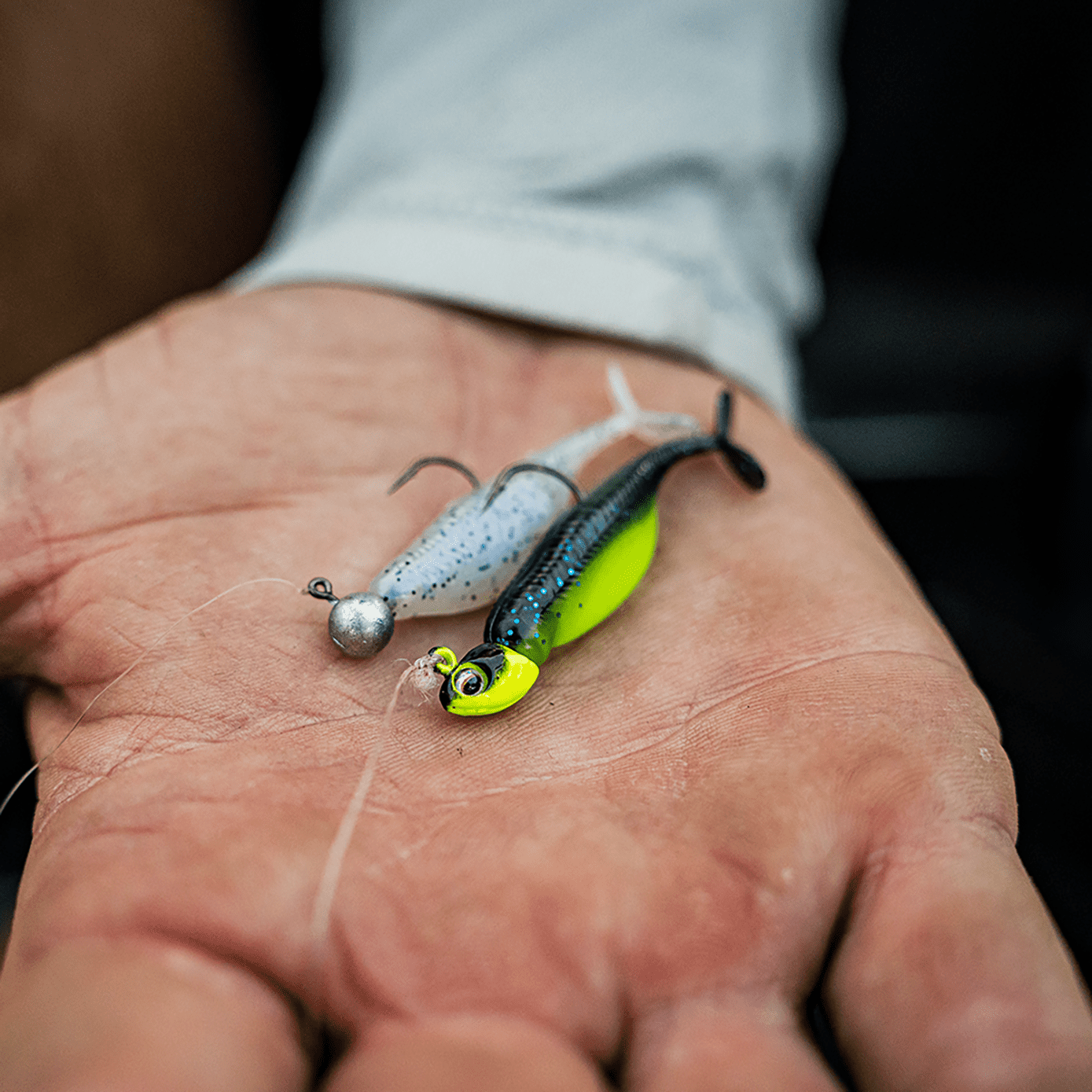 6th Sense Frequency Minnow 2.0 Soft Plastic T-Tail Minnow Crappie Fishing Lure Forward Facing Sonar Bait Made in USA