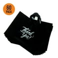 thumbnail image 5 of Infinite Pack Black 16"x12.5" Thank You Merchandise Bag(60 pcs) W/Loop Handle, Shopping Boutique Bag, 5 of 8