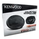 thumbnail image 2 of Kenwood KFC-6966R Road Series Altavoces para coche (par) - Altavoces coaxiales para coche de 6 x 9 pulgadas, 3 vías, 400 W, impedancia de 4 ohmios, woofer de polipropileno y tweeter electrodinámico, d, 2 of 4