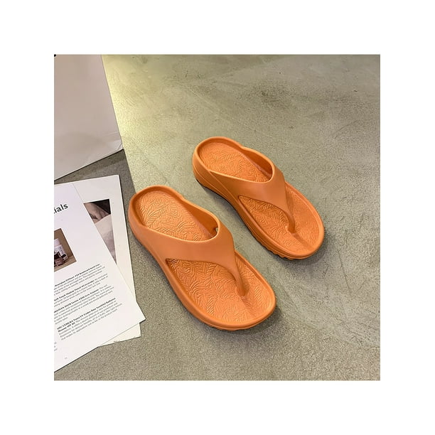 AMaVo Avamo Women's Men's Platform Wedge Soft Footbed Flip Flop Thong