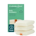 thumbnail image 1 of Depurador corporal exfoliante de algodón orgánico Cleanlogic, paquete de 3, 1 of 6