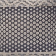 thumbnail image 6 of LR Home PILLO07433DEBFFPL Detailed Denim Blue Square Throw Pillow - 20 x 20 in., 6 of 6