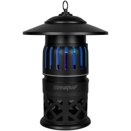 DynaTrap DT1050-AZSR Insect and Mosquito Trap Twist On/Off  1/2 Acre  Black Decora