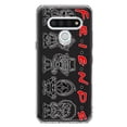 thumbnail image 1 of MUNDAZE LG Stylo 6 Shockproof Clear Hybrid Protective Phone Case Cute Halloween Spooky Horror Scary Characters Friends Cover, 1 of 6