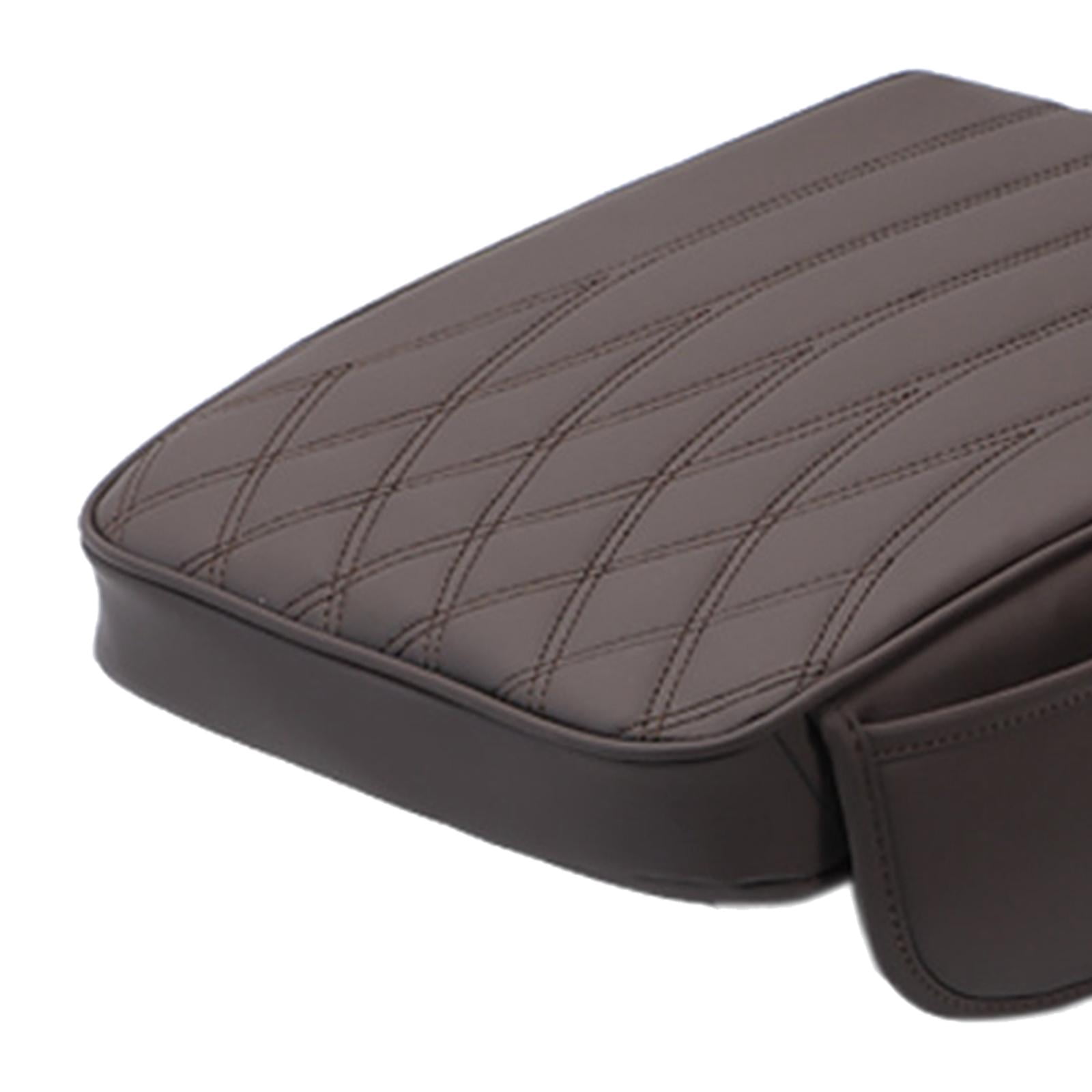 Car Armrest Cushion Interior Accessories Arm Rest Pad for Truck Vehicle Coffee