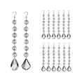 thumbnail image 1 of 12pcs Glass Crystal Chandelier Prisms Pendants Replacement, Hanging Crystal Suncatcher For Tree Branch Chandelier Decoration, 1 of 5