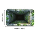 thumbnail image 2 of TIELUTT 3D Optical Diatomite Bath Mat Super Absorbent Non Floor Rug for Rugs for Living Room Rug for Bed Room Home Alone Blankets and Throws Shaggy Rugs for Living Room 8x10 Furry Rugs for Living Roo, 2 of 5