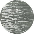 thumbnail image 1 of Ahgly Company Indoor Round Contemporary Dark Gray Abstract Area Rugs, 6' Round, 1 of 6