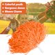thumbnail image 3 of Accesorio para realzar tu espíritu Pompones de animadora naranja para fiestas de baile de equipo deportivo, 3 of 6