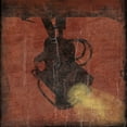 thumbnail image 3 of Grey, Jace 20x20 Black Modern Framed Museum Art Print Titled - Cinema red, 3 of 5