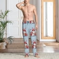 thumbnail image 6 of Fotbe merry Christmas rabbit Men's Pajama Pants,Sleepwear Pants,Pj Bottoms Drawstring And Pockets-Small, 6 of 7