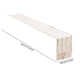 thumbnail image 3 of Camino de mesa Boho Macramé de lino 70.9" | Flecos con flecos de algodón y poliéster tejido | Ganchillo beige rectangular ahuecado | Decoración de mesa bohemia vintage para come, dormitorio, 3 of 8