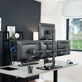 thumbnail image 2 of VIVO Steel Quad Freestanding 3 + 1 Monitor Mount | 4 Screens up to 24", 2 of 8