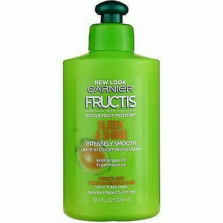 Garnier Fructis Sleek & Shine Hair Conditioner Cream 10.2 oz 4 Pack