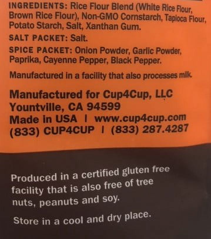 Cup4Cup Gluten-Free Fried Chicken Mix, 13.22 Oz